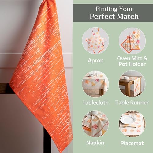 Maison d' Hermine Kitchen Towels Set of 3 Reusable 100% Cotton 27.50" x 20" - Image 6