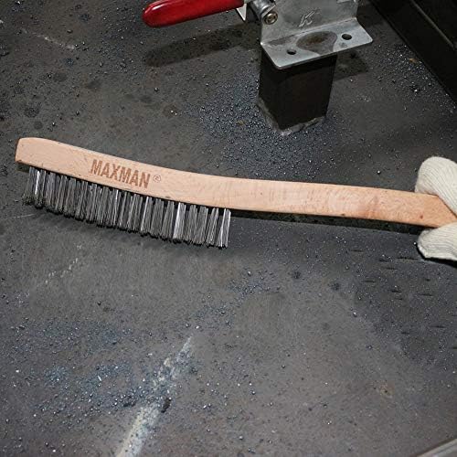 MAXMAN Wire Brush, Heavy Duty Rust Remover - Image 6