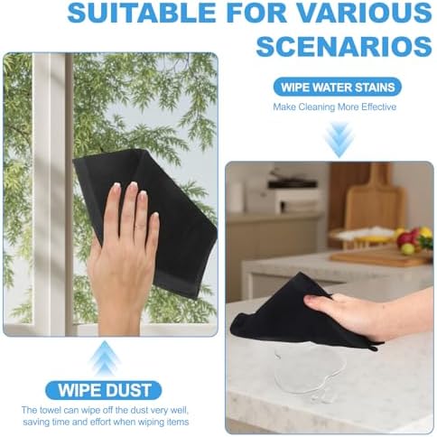 6 Pack Bamboo Fiber Washcloths Face Towels - Image 7