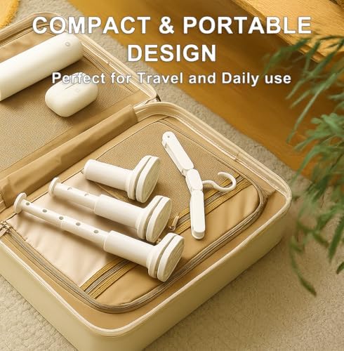 Portable Travel Clothes Drying Rack, Clamp-On No-Drill Hanger - Image 5