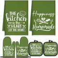 Sratte 6 Pcs Kitchen Decor Accessories Set, Avocado Green by Sratte