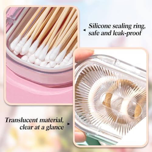 Kigley 4 Pcs Travel Swab Container - Image 5