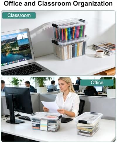 EOENVIVS Plastic Storage Bins - Image 4