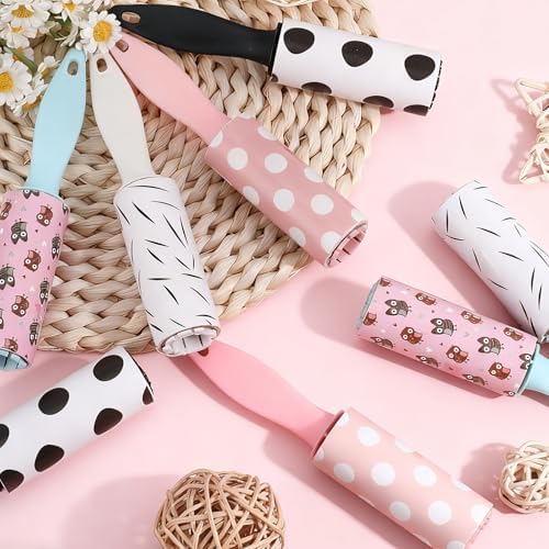 8pcs Mini Lint Roller for Travel, Travel Lint Roller Mini Small Lint Rollers - Image 6