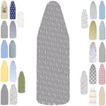 Insulated Mini Ironing Board Cover and Pad 11.8x35.4-15.7x43.3 Inch, 100% by Unknown