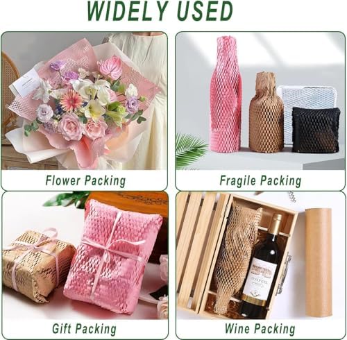 Honeycomb Packing Paper, 12 inch x 200 ft Bubble Cushioning Wrap - Image 4