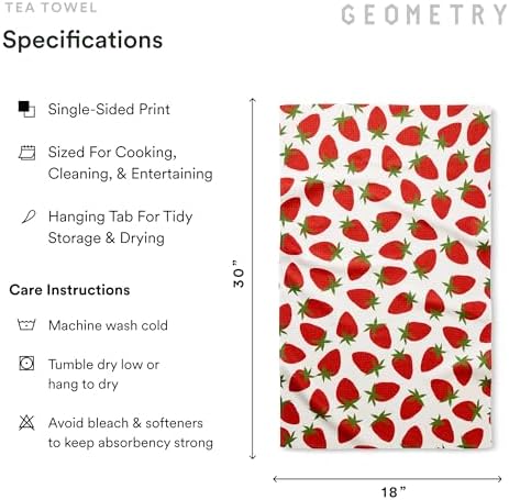 GEOMETRY Tea Towels – Spring & Summer Collection – Quick-Dry, Ultra-Absorbent - Image 6