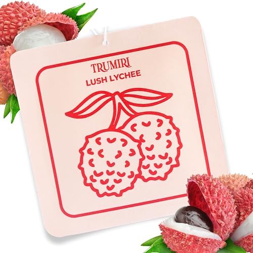 Lush Lychee - Scented Sachets for Drawer and Closet Freshener - Home Fragrance by TRUMIRI