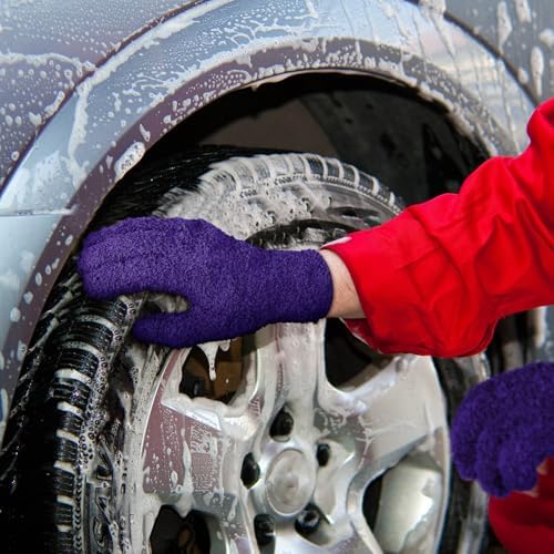 Patelai 3 Pairs Microfiber Dusting Gloves - Image 6