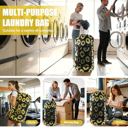Olosar Laundry Bag Backpack, Extra Large Travel Laundry Bag - Image 7