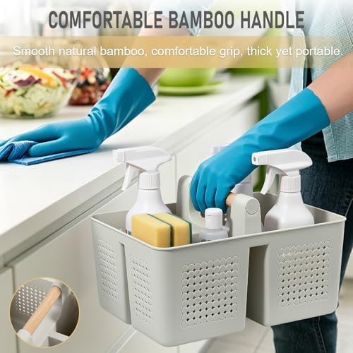 Portable Shower Caddy Basket Plastic Caddy Organizer - Image 7