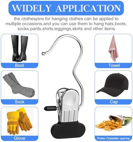 30Pcs Laundry Hook Hangers - Image 4