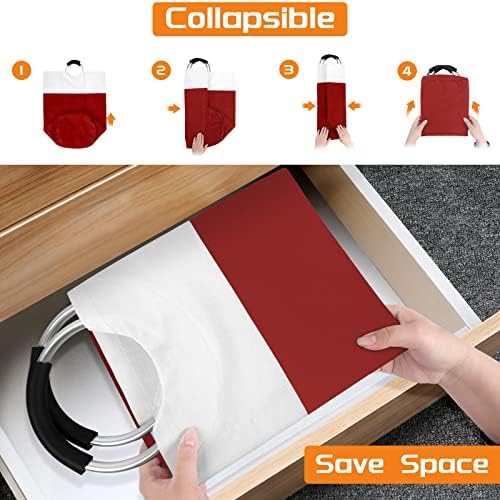 BlissTotes Laundry Basket, Laundry Hamper, Collapsible Laundry Baskets - Image 6