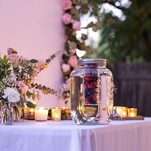 2-Gallon Glass Liquor Decanter Drink Dispenser - Image 6