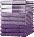Homaxy 9 Pack Cotton Terry Premium Kitchen Towels, 18 x 28 in by Homaxy
