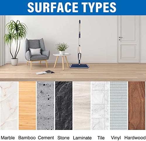 16.5" Microfiber Mop Pads Refills, 3 Pack Reusable Replacement Heads - Image 4