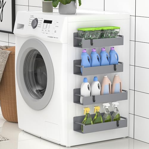 HuggieGems 4 Pack Magnetic Spice Rack Organizer - Image 6