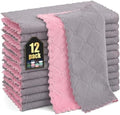 Homaxy 12 Pack Super Soft Dish Cloths by Homaxy