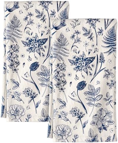 Miss Adola Flour Sack Kitchen Towels Set of 2 by MissAdola
