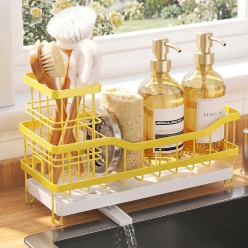 Sink Caddy, Sponge Holder for Kitchen Sink by AURIKAR