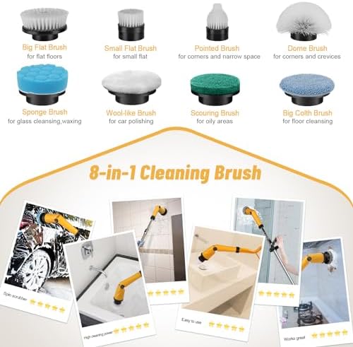Qimedo 1500 RPM Electric Spin Scrubber - Image 6