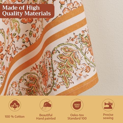 Maison d' Hermine Kitchen Towels Set of 3 Reusable 100% Cotton 27.50" x 20" - Image 3