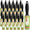 24 Rolls Compact Lint Rollers for Pet Hair Extra Sticky, Dog & Cat Hair Remover by Unknown