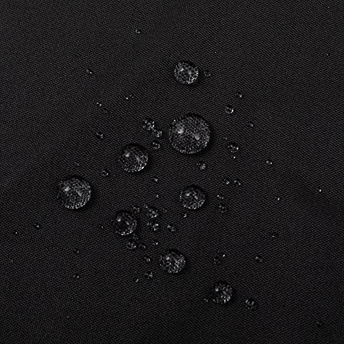 ALYVIA SPRING 54x78 Stall Waterproof Fabric Shower Curtain or Liner Black - Image 5