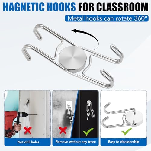 LOVIMAG Magnetic Hooks for Cruise Cabins Essentials 2026 Door Magnets 80LBS - Image 3