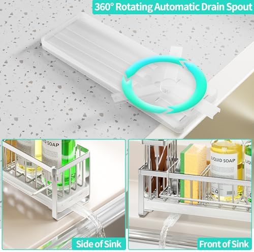 HapiRm Sponge Holder for Kitchen Sink - Image 2