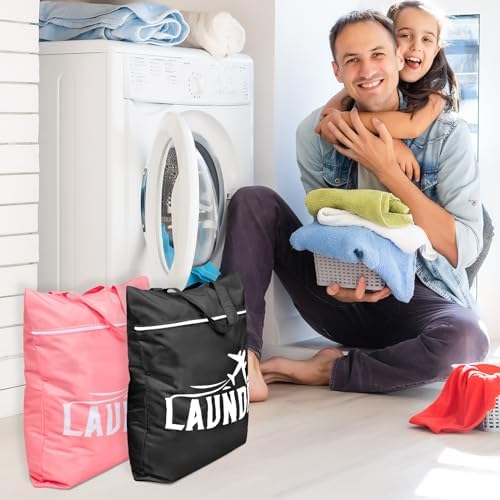 Fiodrimy 2 Pcs Large Travel Laundry Bags - Image 4