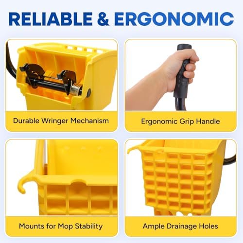 Plastic Prince Mop Wringer Only Side Press Wringer Replacement - Image 3