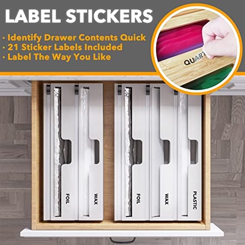 SpaceAid WrapNeat 3 in 1 Wrap Organizer - Image 4