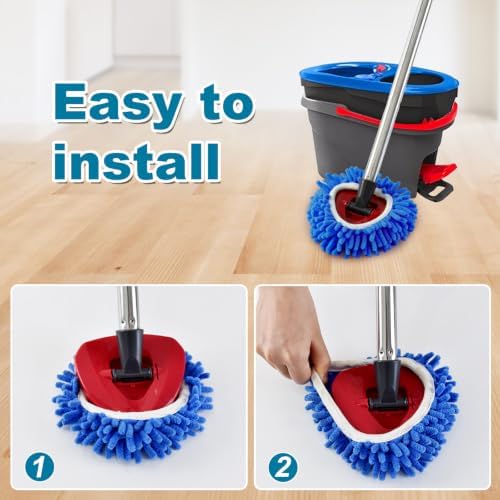 Mop Replace Head for O Cedar, Spin Mops Heads Replacements for Ocedar - Image 4
