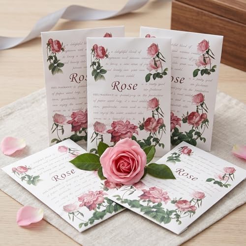 Scented Sachet for Drawer and Closet Rose 8PCS - Image 2