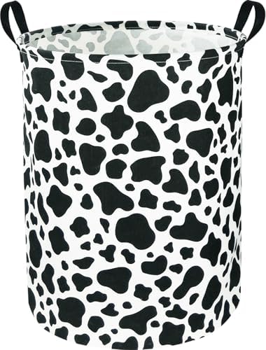 NTAOHAMPER Cow Laundry Basket, Collapsible Nursery Hamper, Waterproof Storage by NTAOHAMPER