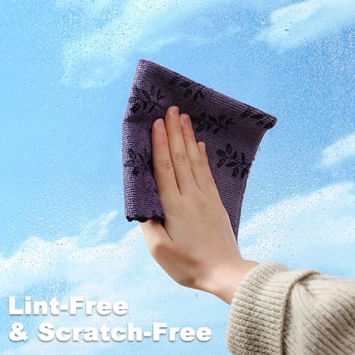 Microfiber Cleaning Cloth Roll, 80 Pack Cleaning Towels, Lint Free Rags Paper - Image 2