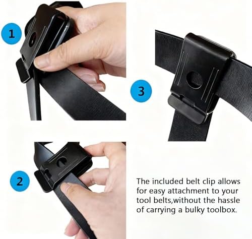 Magnetic Tool Holder, Super Strong Belt Clip, Tool Belts - Image 3