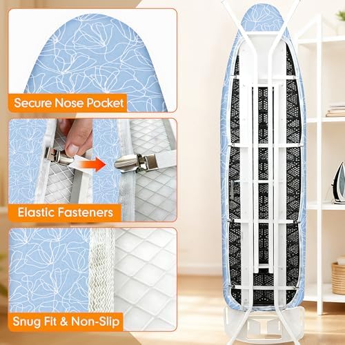 Ironing Board Cover and Pad, 21x57 Extra Large, Scorch Resistant - Image 5