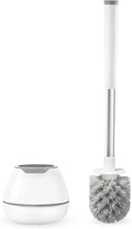 BOOMJOY Toilet Brush and Holder Set, Toilet Bowl Cleaner Brush, Toilet Scrubber by BOOMJOY