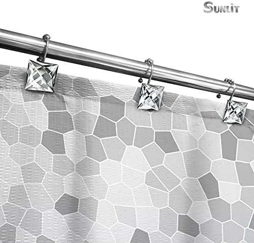 Sunlit Luxury Design Square Clear Diamond Crystal Gem Bling - Image 5