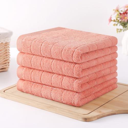 Homaxy 100% Cotton Terry Kitchen Towels, 8 Pack - Image 7