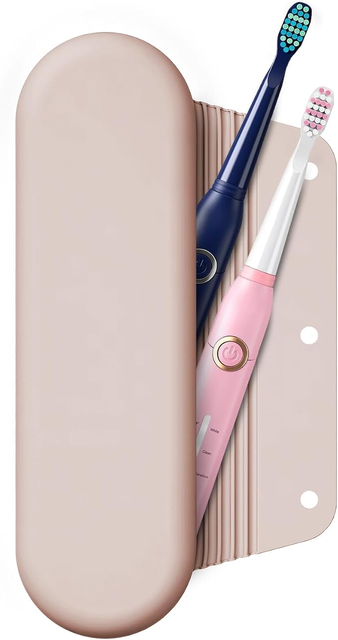 Silicone Electric Toothbrush Travel Case, Manual Toothbrush Travel Cover by iTokGok