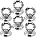 VNDUEEY Magnetic Hooks Heavy Duty 6 Pack, 60 LBS Rare Earth Magnets by VNDUEEY