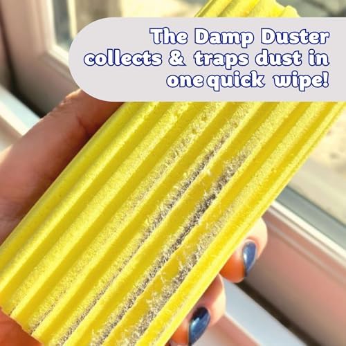 Scrub Daddy Damp Duster, Ridged Wet Dust Sponge - Image 2