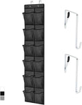 GORILLA GRIP Over the Door Shoe Organizer, 12 Large Pockets, Space Saving by Unknown