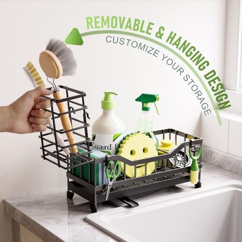 Sponge Holder for Kitchen Sink, Kitchen Sink Caddy - Image 5