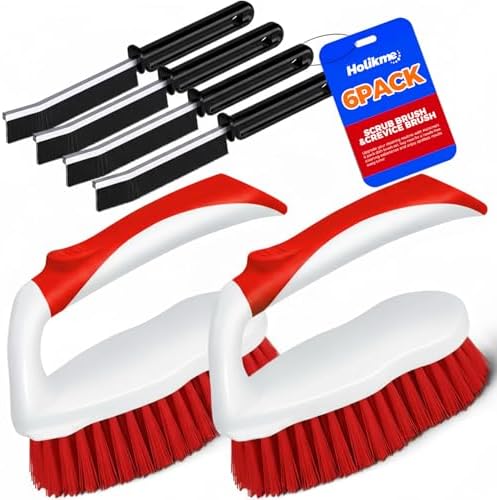 Holikme 6 Pack Cleaning Brush Scrub Brush Kitchen Brush by Holikme