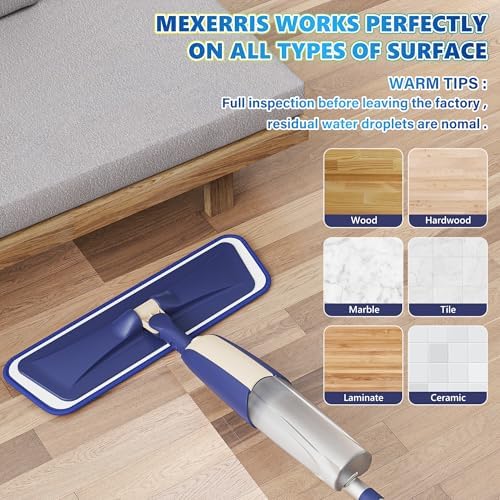 Spray Wet Mops for Floor Cleaning: Hardwood Floor Mops Refillable Reusable - Image 5