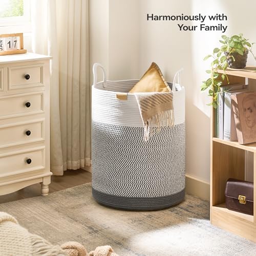 Nunsino Laundry Hamper 95L, Large Laundry Basket - Image 2